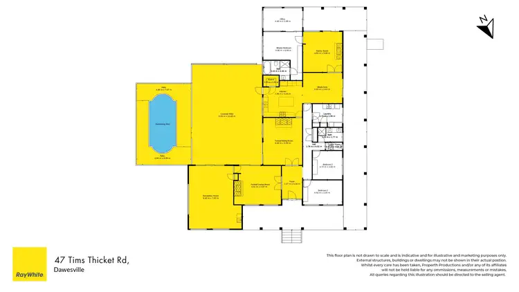 Floorplan of Homely house listing, 47 Tims Thicket Road, Dawesville WA 6211