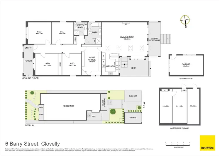 Floorplan of Homely house listing, 6 Barry Street, Clovelly NSW 2031