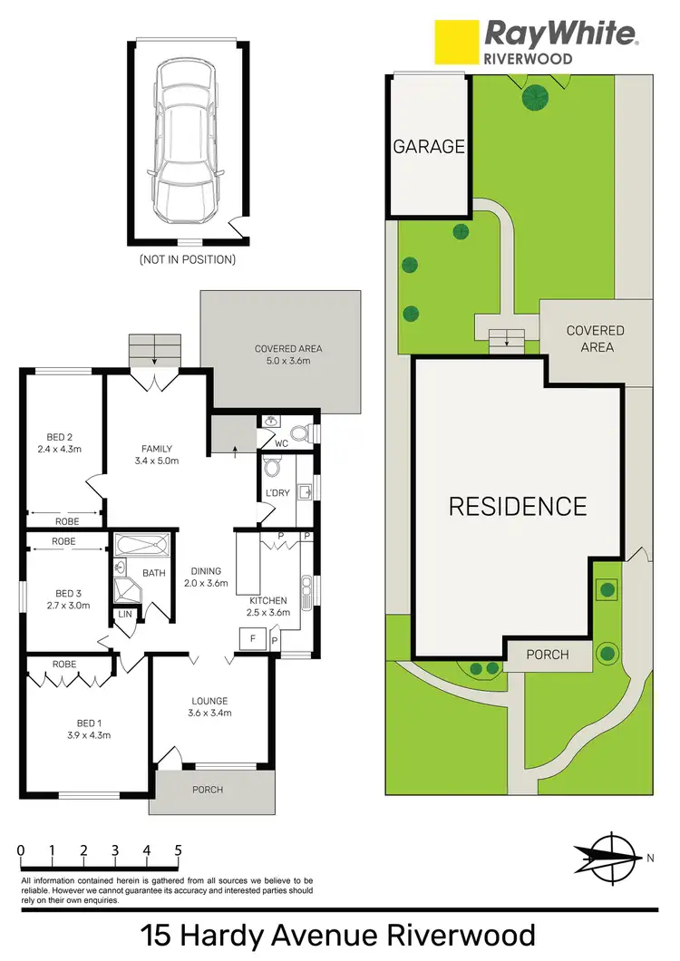 Floorplan of Homely house listing, 15 Hardy Avenue, Riverwood NSW 2210