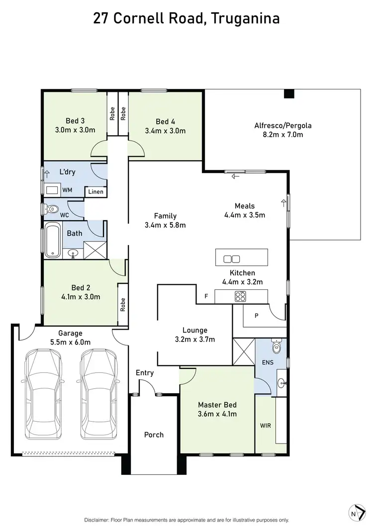 Floorplan of Homely house listing, 27 Cornell Road, Truganina VIC 3029