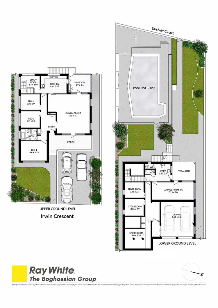 Floorplan of Homely house listing, 11 Irwin Crescent, Bexley North NSW 2207