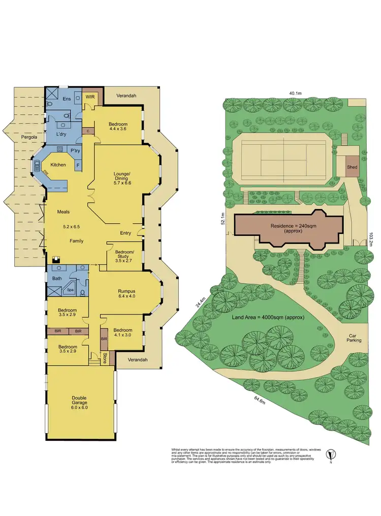 Floorplan of Homely house listing, 247 Oban Road, Ringwood North VIC 3134