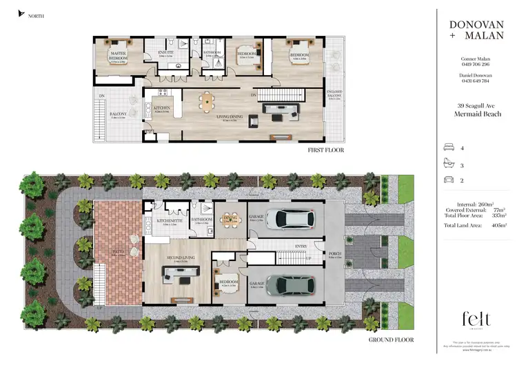 Floorplan of Homely house listing, 39 Seagull Avenue, Mermaid Beach QLD 4218