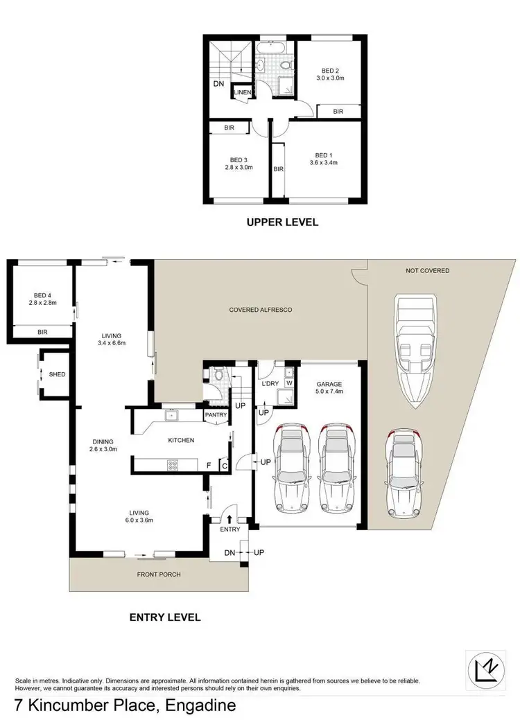 Floorplan of Homely house listing, 7 Kincumber Place, Engadine NSW 2233