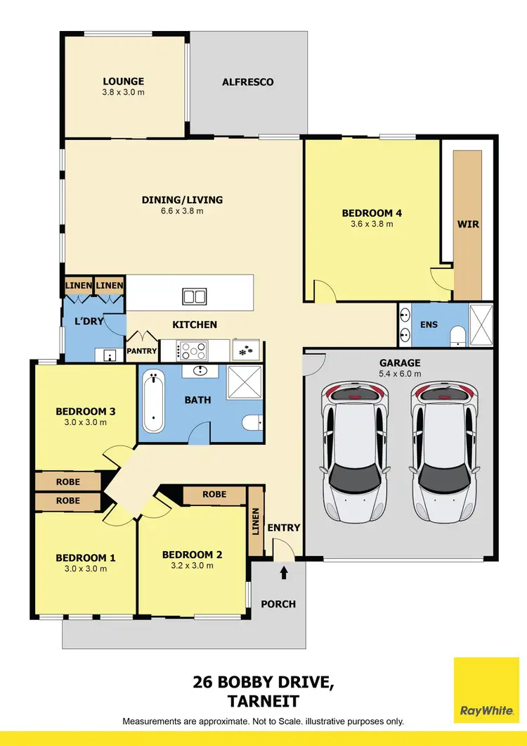 Floorplan of Homely house listing, 26 Bobby Drive, Tarneit VIC 3029