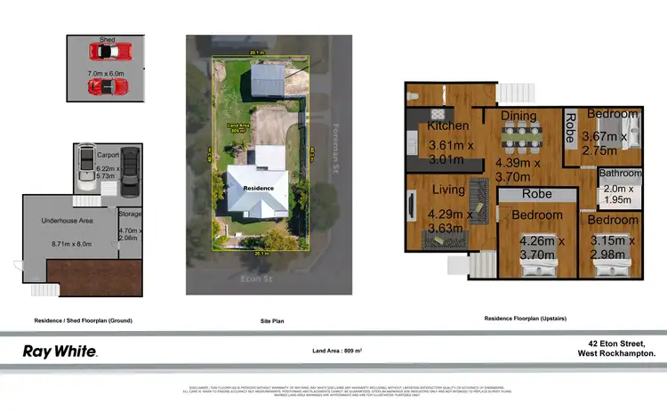 Floorplan of Homely house listing, 42 Eton Street, West Rockhampton QLD 4700