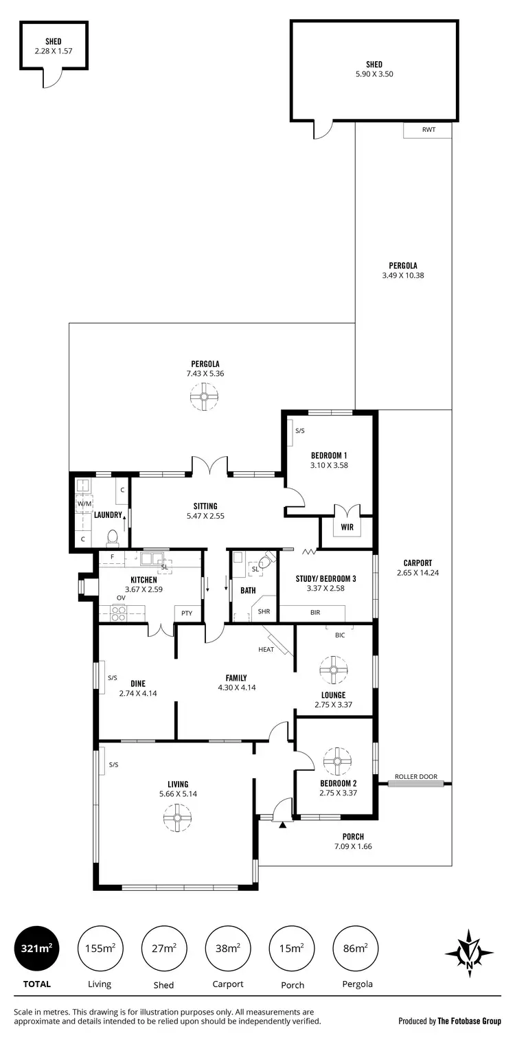 Floorplan of Homely house listing, 17 Shoreham Road, South Brighton SA 5048