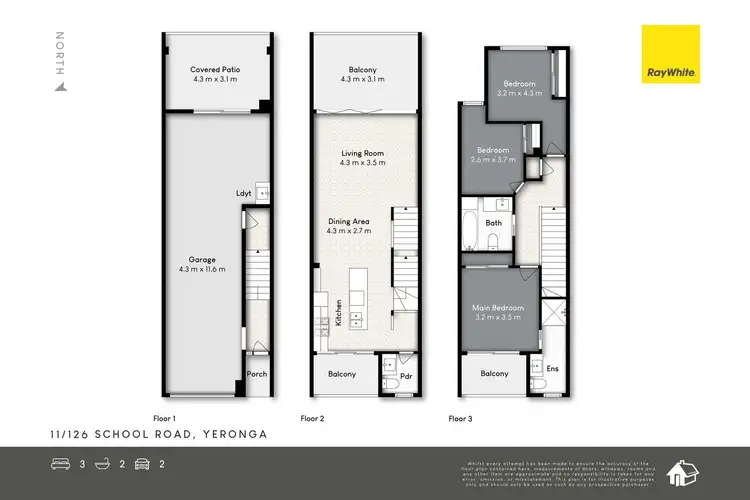 Floorplan of Homely house listing, 11/126 School Road, Yeronga QLD 4104