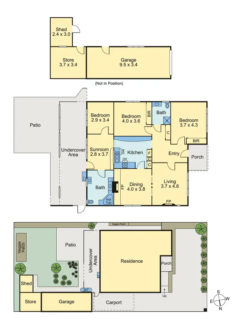 Floorplan of Homely house listing, 160 Warrigal Road, Oakleigh VIC 3166