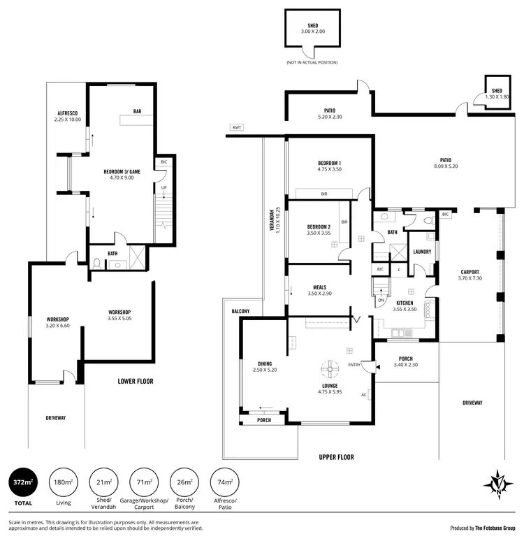 Floorplan of Homely house listing, 4 Scenique Way, Darlington SA 5047