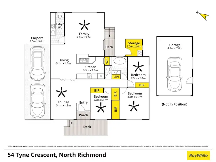 Floorplan of Homely house listing, 54 Tyne Crescent, North Richmond NSW 2754