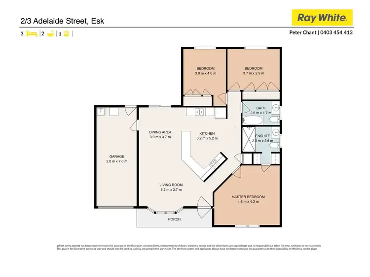 Floorplan of Homely villa listing, 2/3 Adelaide Street, Esk QLD 4312