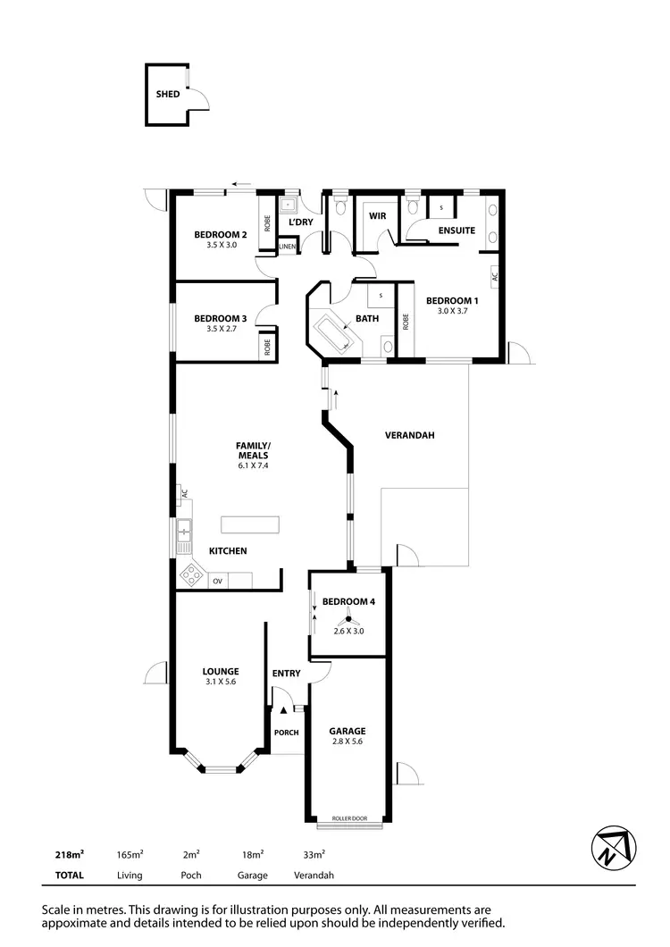 Floorplan of Homely house listing, 53 First Avenue, Cheltenham SA 5014
