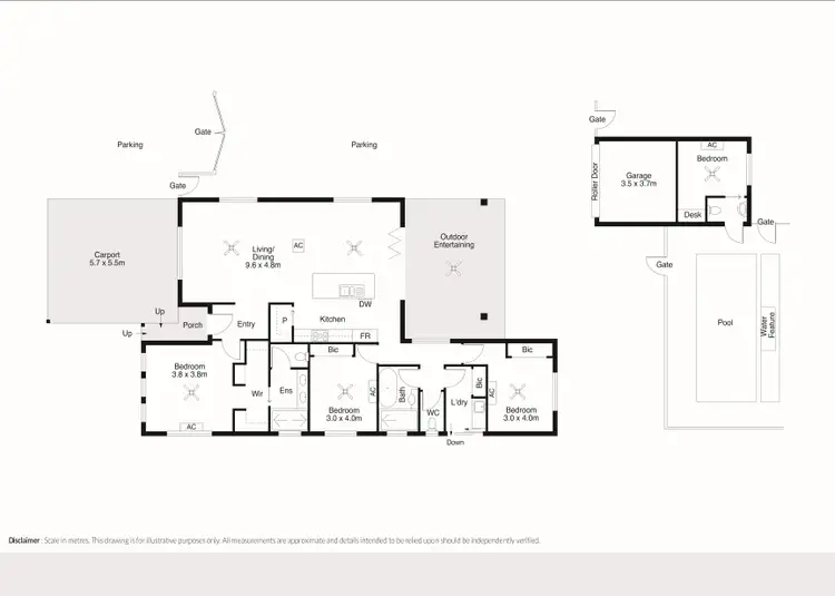 Floorplan of Homely house listing, 53 Povah Road, Bilingurr WA 6725