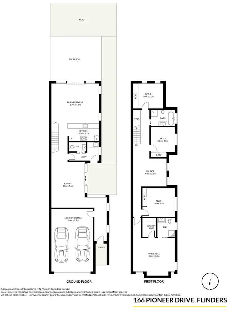 Floorplan of Homely semi-detached listing, 166 Pioneer Drive, Flinders NSW 2529