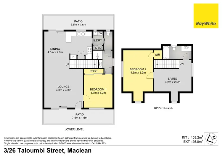 Floorplan of Homely unit listing, 3/26 Taloumbi Street, Maclean NSW 2463