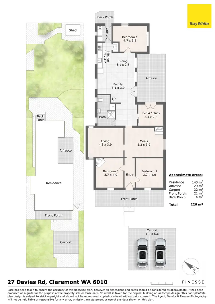 Floorplan of Homely house listing, 27 Davies Road, Claremont WA 6010