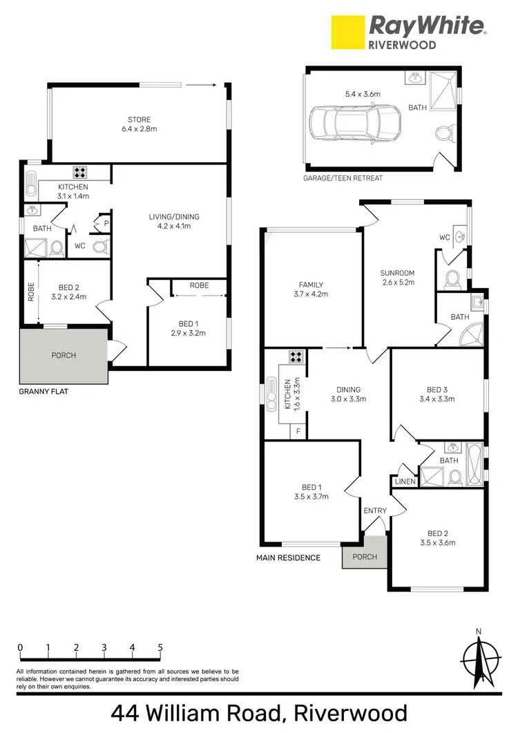 Floorplan of Homely house listing, 44 William Road, Riverwood NSW 2210