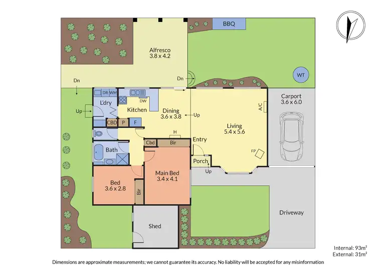 Floorplan of Homely unit listing, 2/10 Joel Court, Heathmont VIC 3135