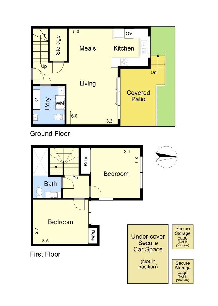 Floorplan of Homely apartment listing, 9/1086 Stud Road, Rowville VIC 3178