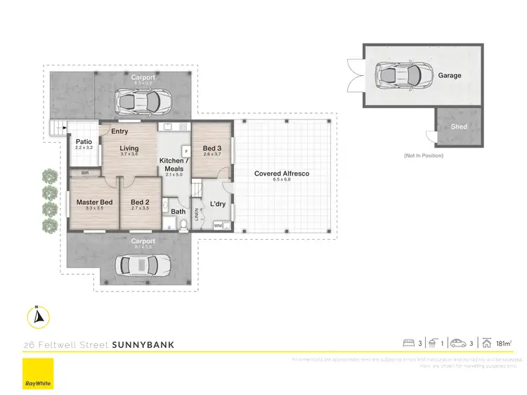 Floorplan of Homely house listing, 26 Feltwell Street, Sunnybank QLD 4109