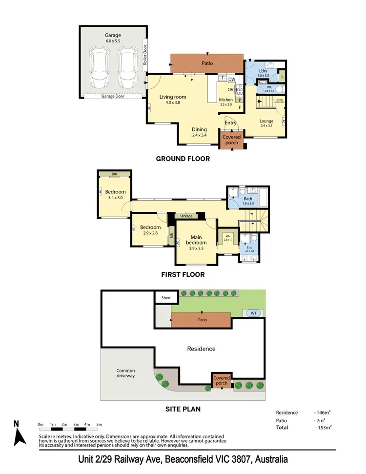 Floorplan of Homely townhouse listing, 2/29 Railway Avenue, Beaconsfield VIC 3807