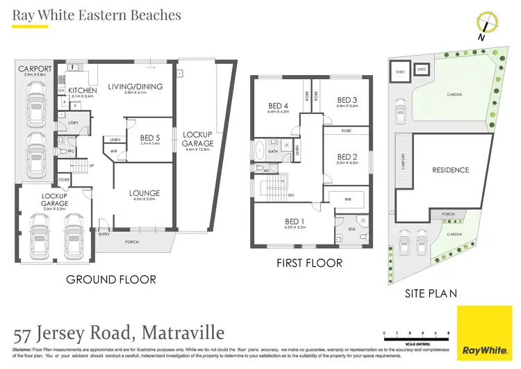 Floorplan of Homely house listing, 57 Jersey Road, Matraville NSW 2036