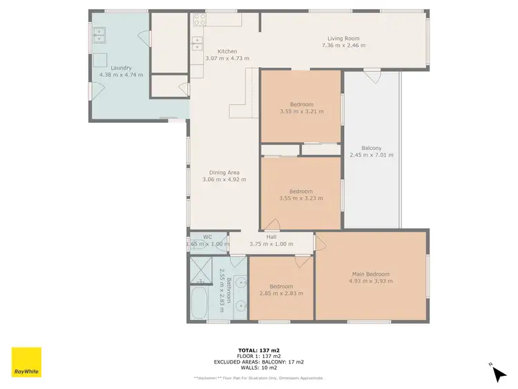 Floorplan of Homely house listing, 11 Lynn Street, Ingham QLD 4850