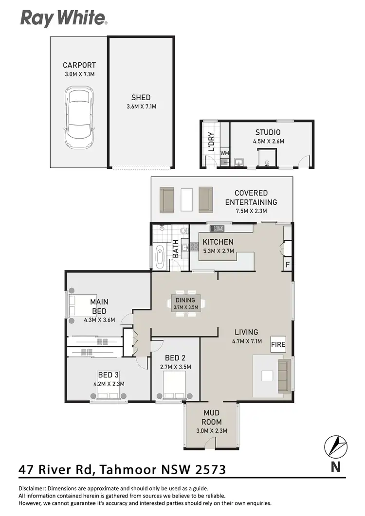 Floorplan of Homely house listing, 47 River Road, Tahmoor NSW 2573