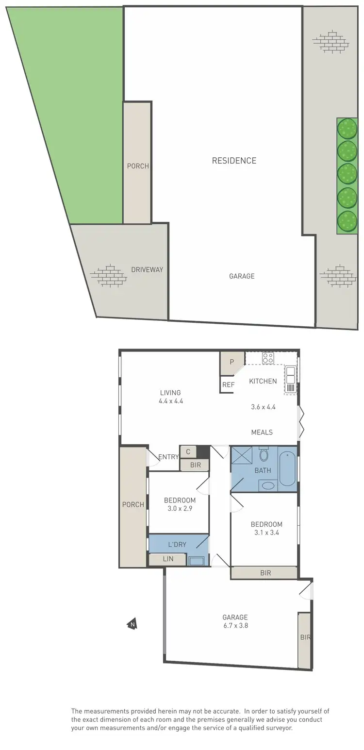 Floorplan of Homely house listing, 8 Ballan Road, Werribee VIC 3030