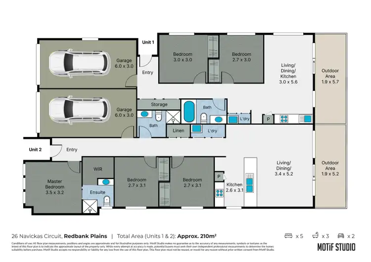 Floorplan of Homely house listing, 26 Navickas Circuit, Redbank Plains QLD 4301