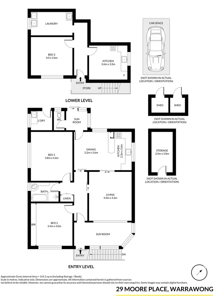 Floorplan of Homely house listing, 29 Moore Place, Warrawong NSW 2502