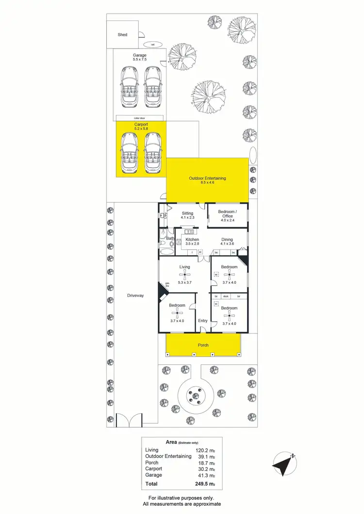 Floorplan of Homely house listing, 28 Corunna Avenue, Colonel Light Gardens SA 5041