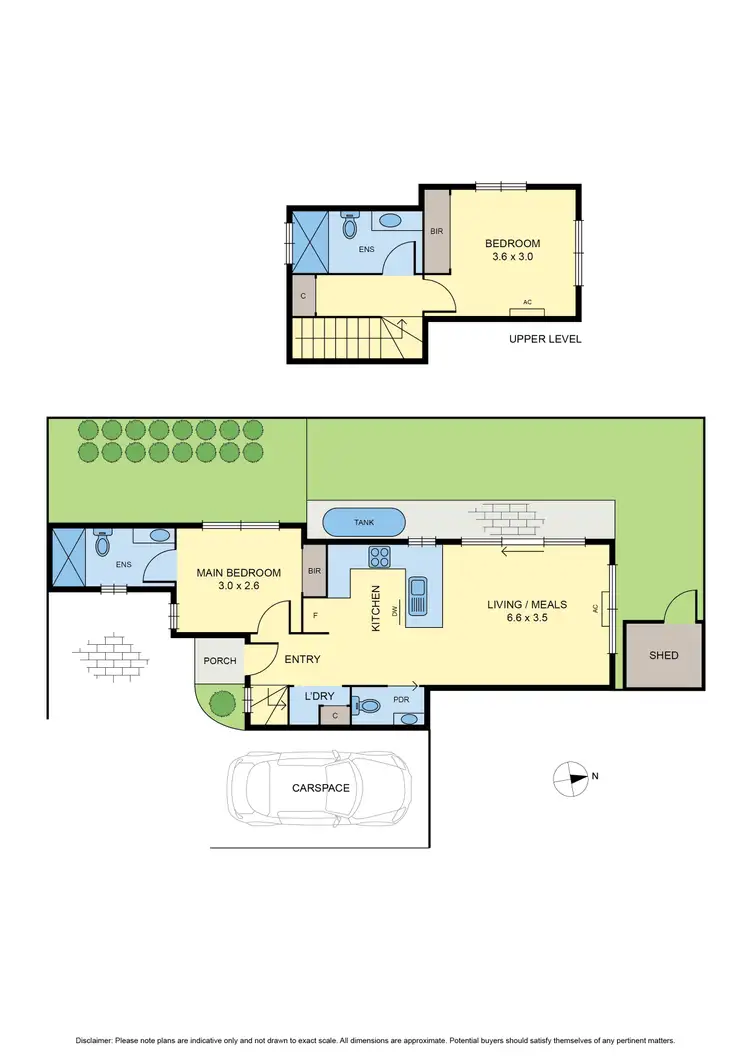 Floorplan of Homely townhouse listing, 2/11 Twyford Street, Fawkner VIC 3060