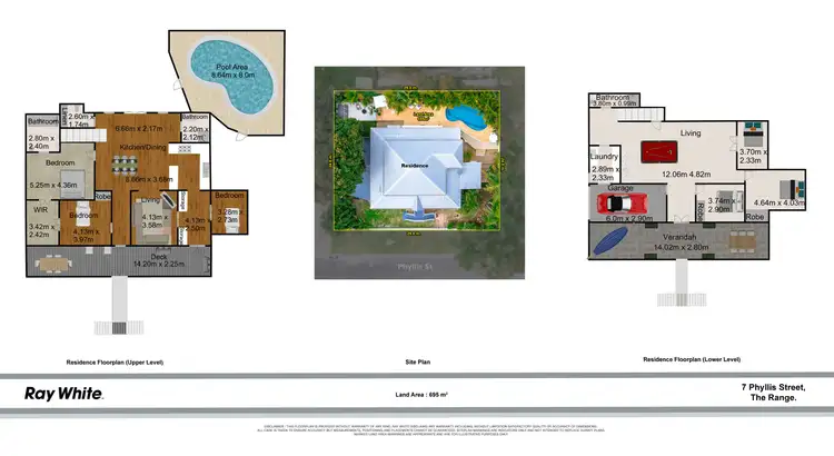 Floorplan of Homely house listing, 7 Phyllis Street, The Range QLD 4700