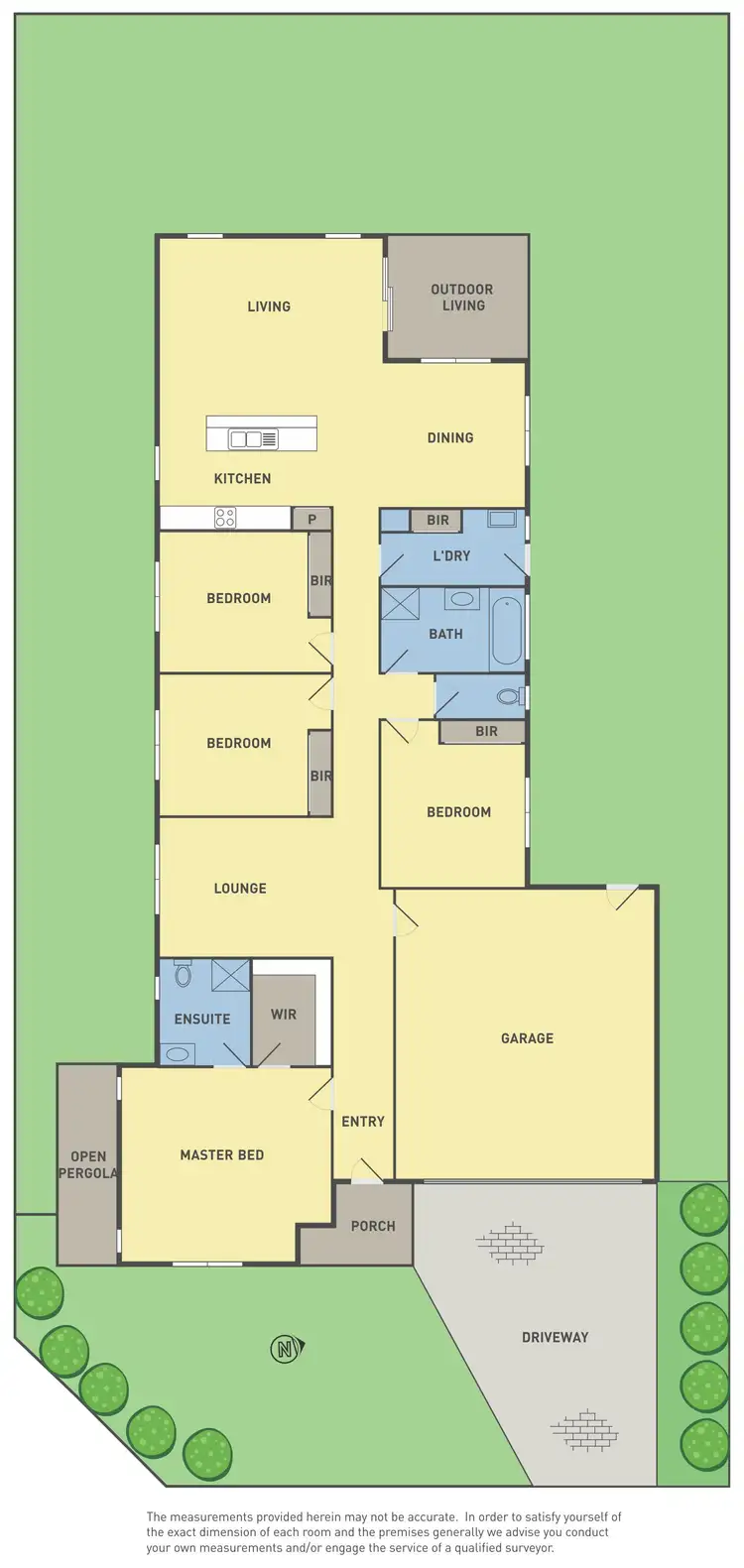 Floorplan of Homely house listing, 18 Mopane Circuit, Wyndham Vale VIC 3024