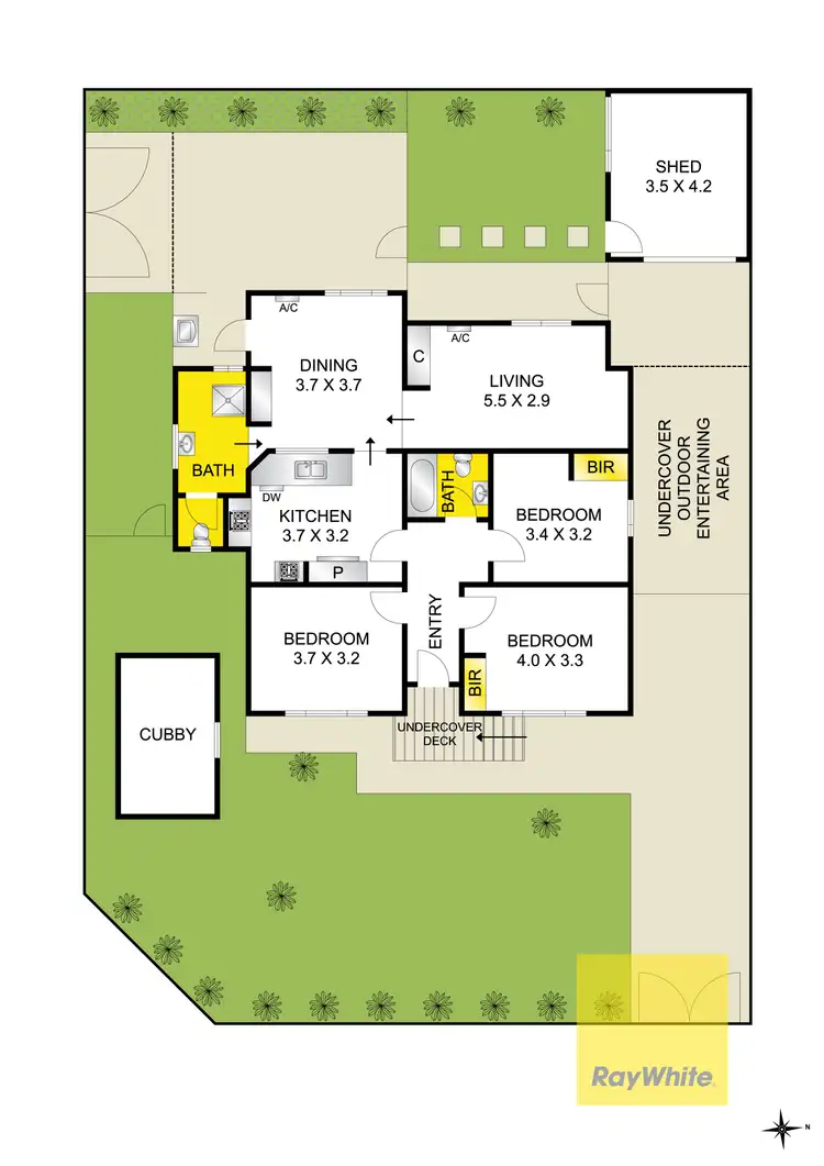 Floorplan of Homely house listing, 52 Bailey Street, Belmont VIC 3216