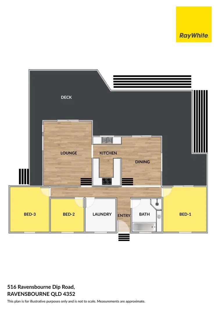 Floorplan of Homely rural property listing, 516 Ravensbourne Dip Road, Ravensbourne QLD 4352