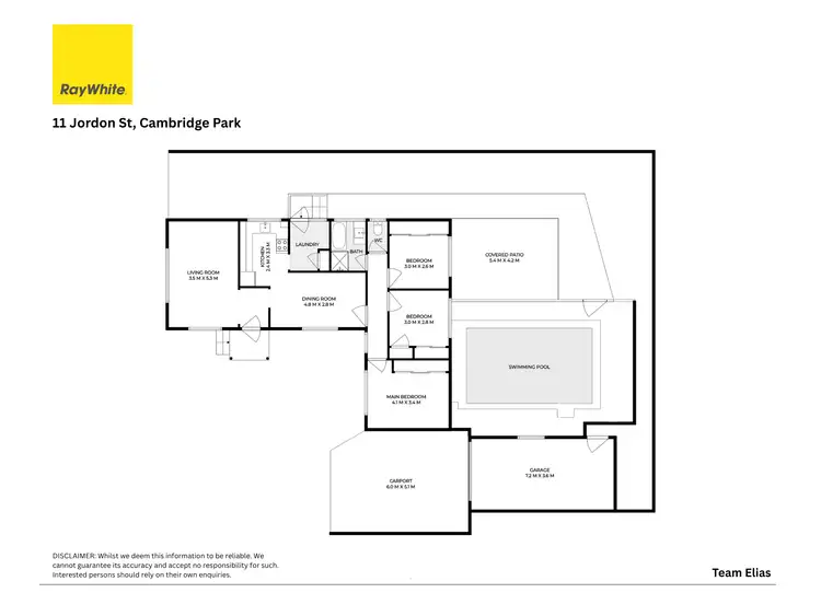 Floorplan of Homely house listing, 11 Jordon Street, Cambridge Park NSW 2747
