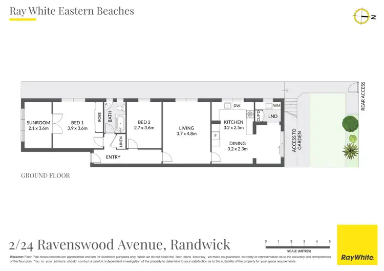 Floorplan of Homely apartment listing, 2/24 Ravenswood Avenue, Randwick NSW 2031