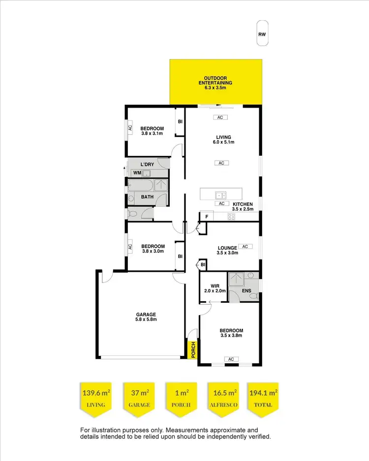 Floorplan of Homely house listing, 18A Fenchurch Street, Goolwa North SA 5214