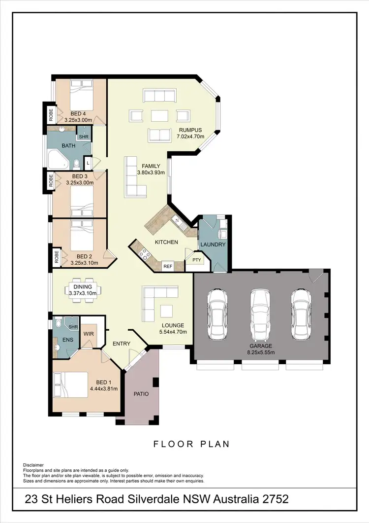 Floorplan of Homely house listing, 23 St Heliers Road, Silverdale NSW 2752