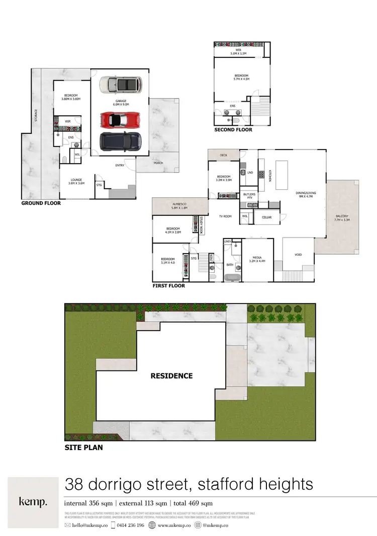 Floorplan of Homely house listing, 38 Dorrigo Street, Stafford Heights QLD 4053