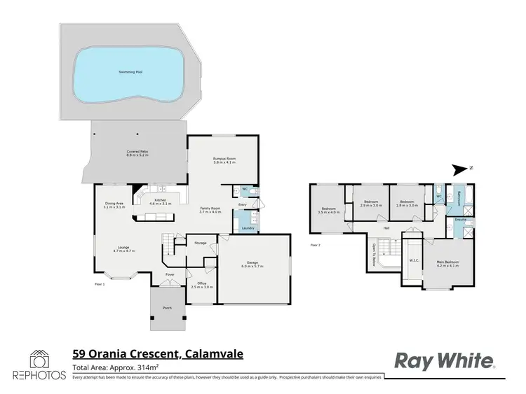 Floorplan of Homely house listing, 59 Orania Crescent, Calamvale QLD 4116