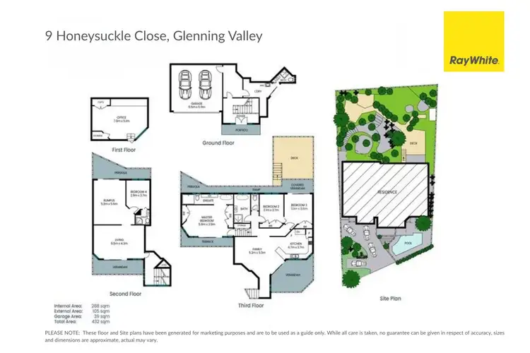 Floorplan of Homely house listing, 9 Honeysuckle Close, Glenning Valley NSW 2261
