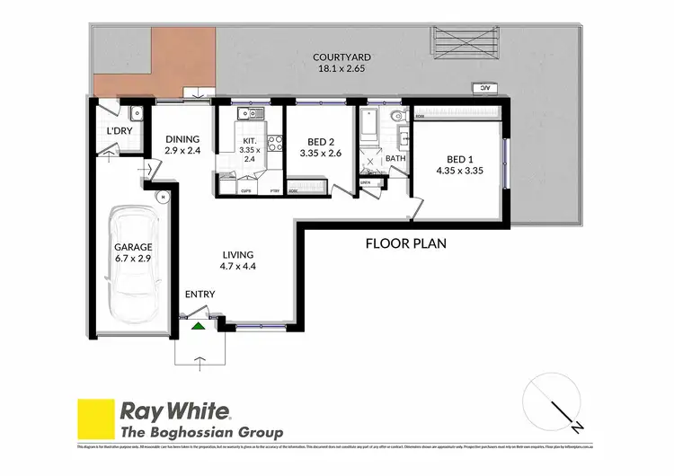Floorplan of Homely villa listing, 3/5 Mabel Street, Kingsgrove NSW 2208