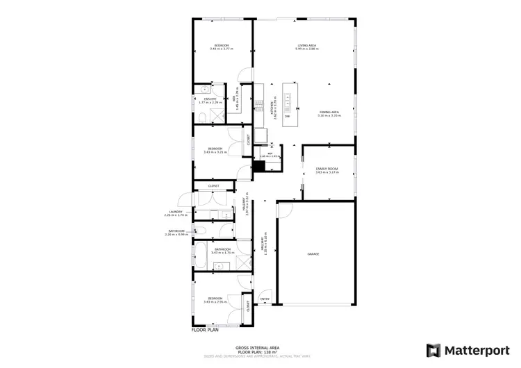 Floorplan of Homely house listing, 1 Tea Tree Drive, Swan Hill VIC 3585