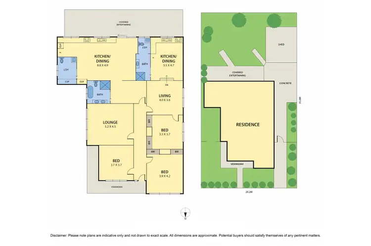 Floorplan of Homely house listing, 129 O'Hea Street, Coburg VIC 3058