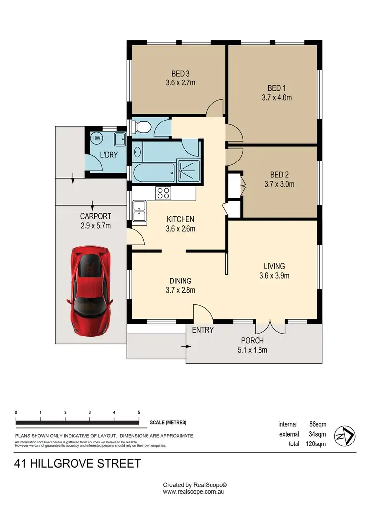 Floorplan of Homely house listing, 41 Hillgrove Street, Upper Mount Gravatt QLD 4122