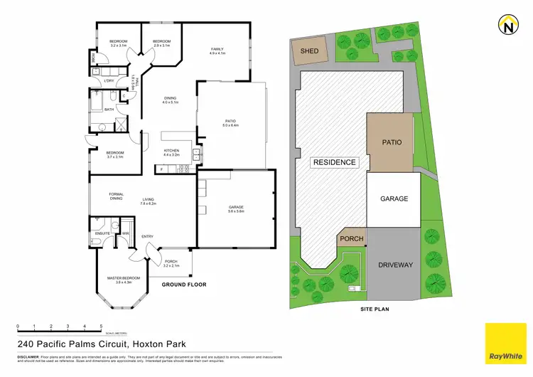 Floorplan of Homely house listing, 240 Pacific Palms Circuit, Hoxton Park NSW 2171